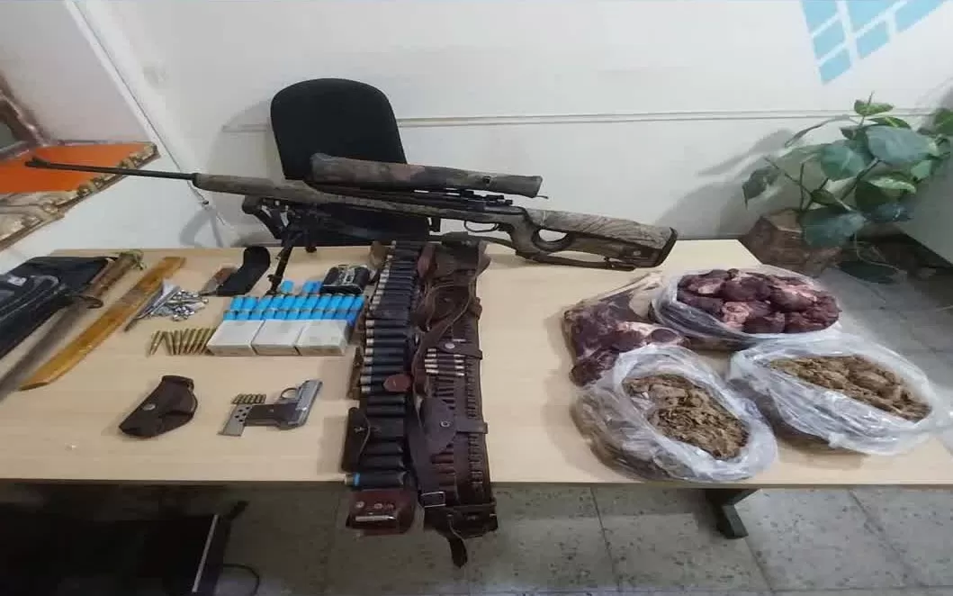 دستگیری شکارچی غیرمجاز در حاجیآباد