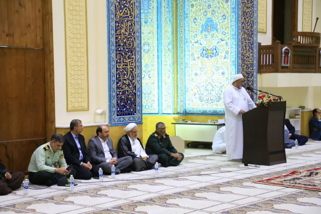 جشن وحدت در مسجد جامع اهلسنت بندرعباس