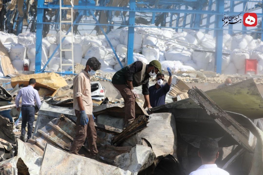 آغاز جستجوی مفقودان حادثه بندر شهید رجایی