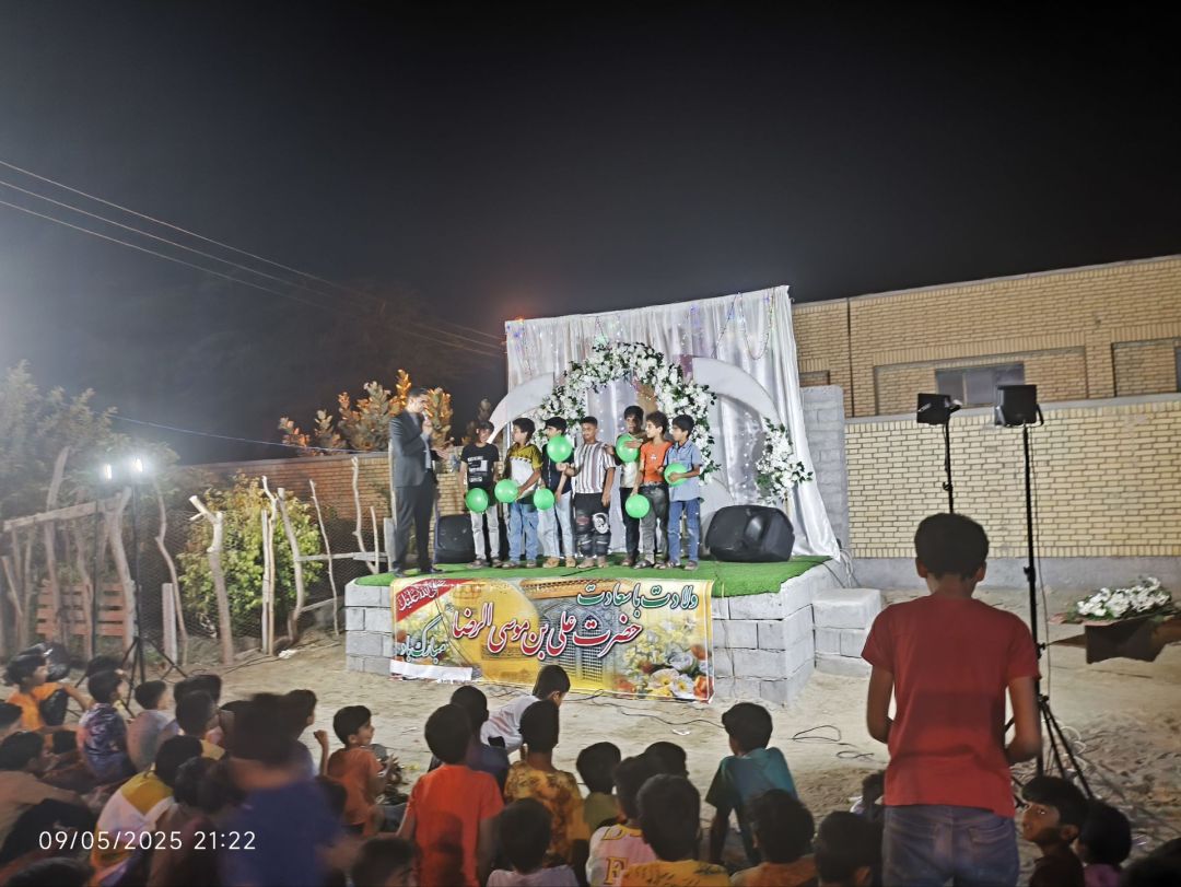 بلوچنشینان جاسک جشن ولادت امام مهربانیها برگزار کردند