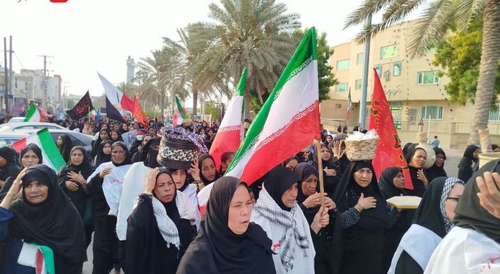 اجتماع بزرگ زینبیون و فاطمیون در قشم