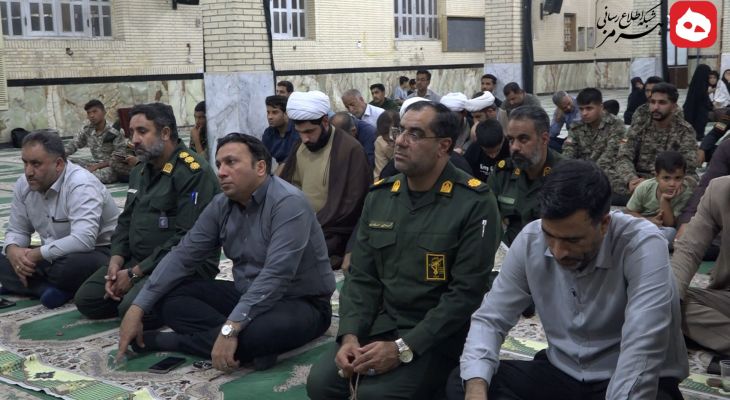 برگزاری مراسم بزرگداشت شهدای اقتدار در حاجی‌آباد