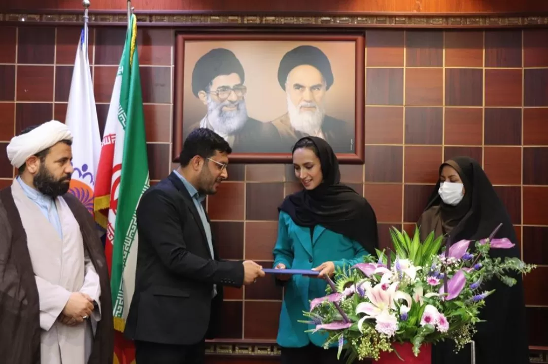هدیه کاظمی مدالآور بازیهای آسیایی هانگژو تجلیل شد