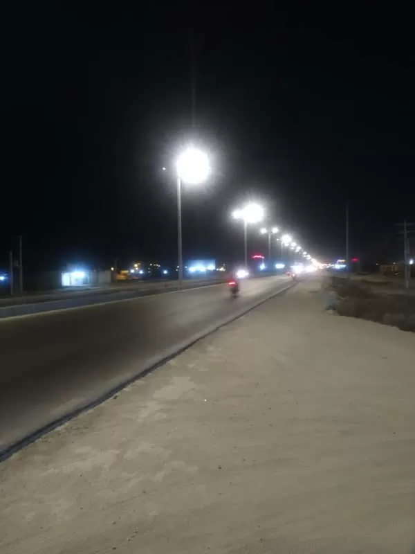 افتتاح پروژه روشنایی محور درگهان - گیاهدان