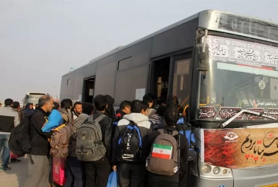 جابهجایی ۲۰۰ هزار زائر اربعین در مرز شلمچه