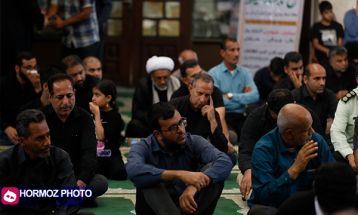 مراسم سومین روز شهید آزربادگان در بندرعباس