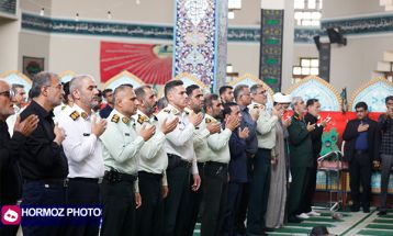 مراسم سومین روز شهید آزربادگان در بندرعباس
