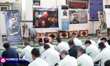 مراسم سومین روز شهید آزربادگان در بندرعباس