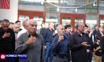 مراسم سومین روز شهید آزربادگان در بندرعباس