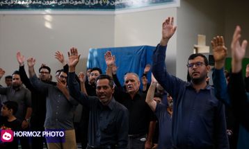 مراسم سومین روز شهید آزربادگان در بندرعباس