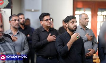مراسم سومین روز شهید آزربادگان در بندرعباس