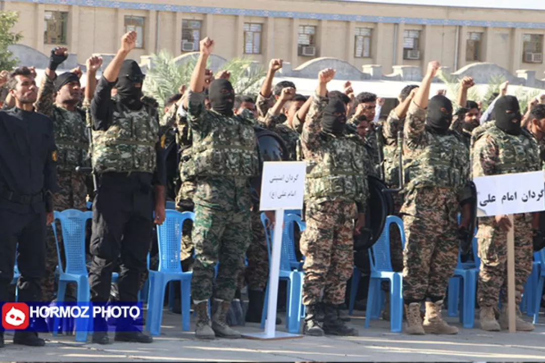 اجتماع بزرگ و شکوه اقتدار بسیجیان شهرستانرودان