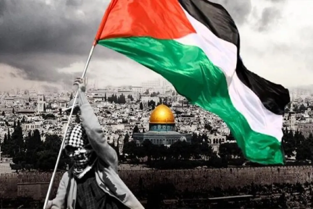 زائران حسینی حامیان مردم مظلوم فلسطین